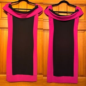 VENUS Black and Pink dress